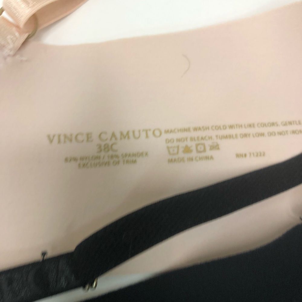 Vince Camuto pink, brown and black 38C bra bundle - Picture 11 of 15